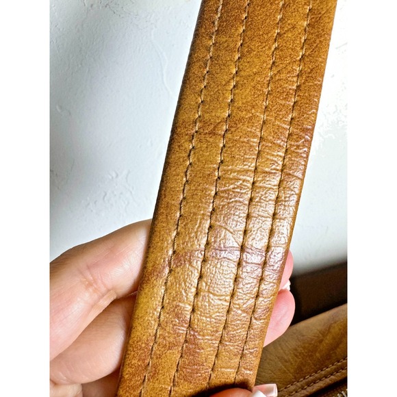 Vintage American Tourister Brown Carry-On Shoulder Bag Lock & Key Travel Luggage - Picture 11 of 11